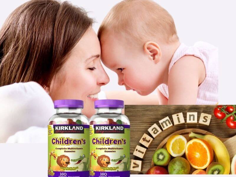 Kẹo Bổ Sung Vitamin Cho Bé Kirkland Children’s Multivitamin 