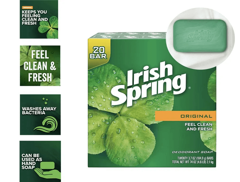 Xà Bông Cục Irish Spring Clean Original 