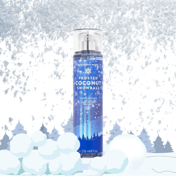 Xịt Thơm Bath Body Works Frosted Coconut Snowball